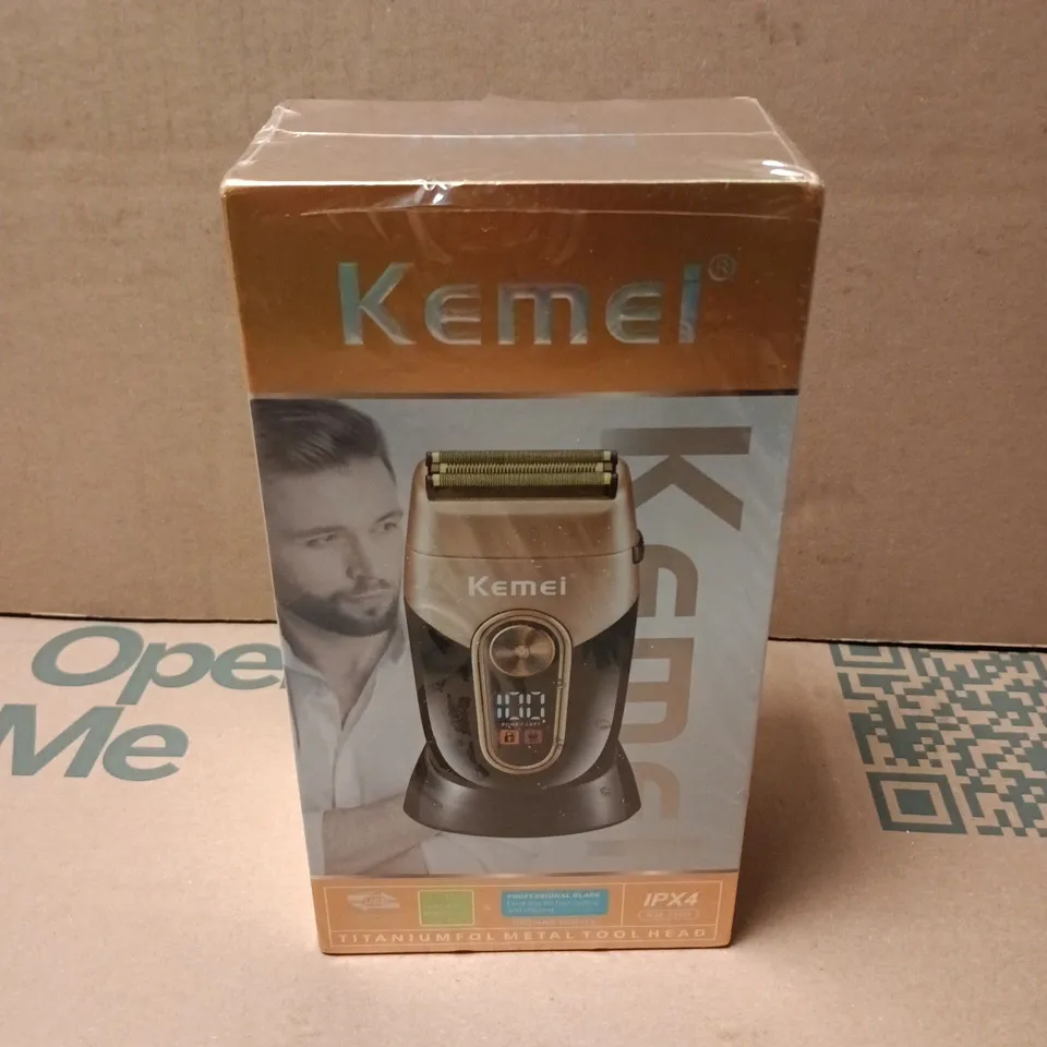 BOXED KEMEI RECHARGEABLE SHAVER KM-3209 
