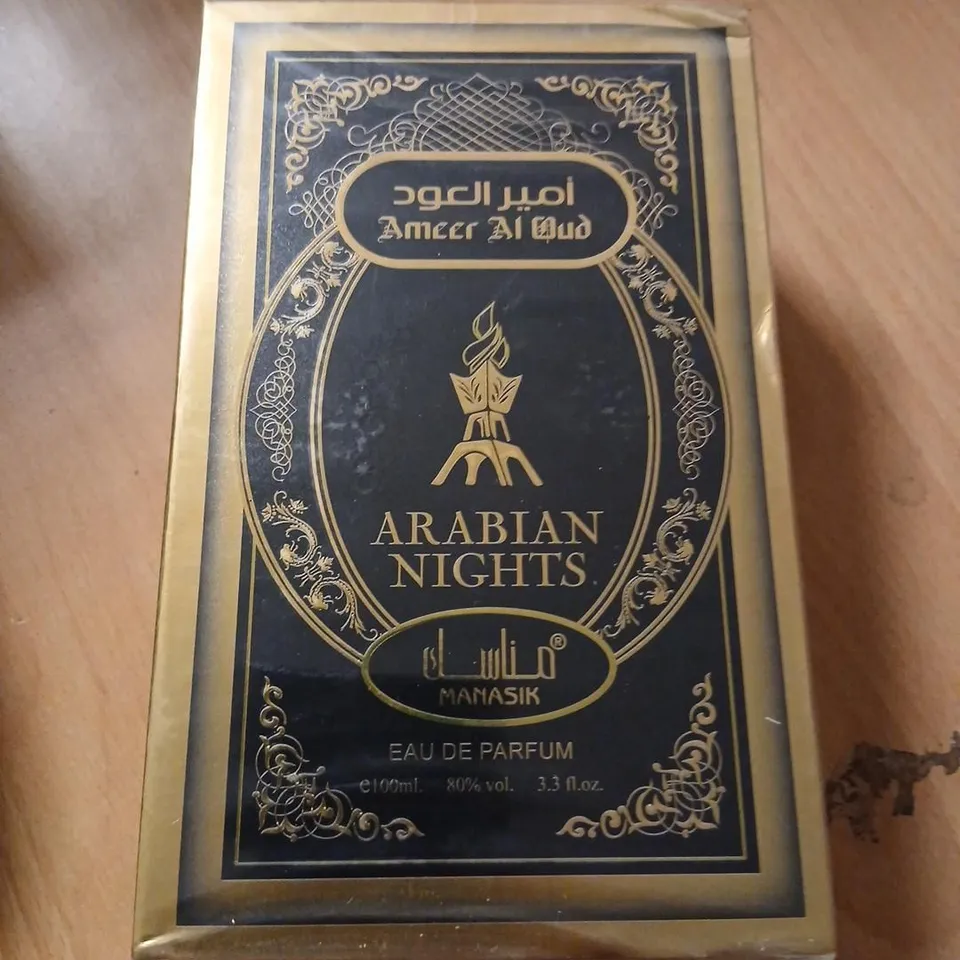 BOXED AND SEALED AMEER AL OUD ARABIAN NIGHTS MANASIK EAU DE PARFUM 100ML