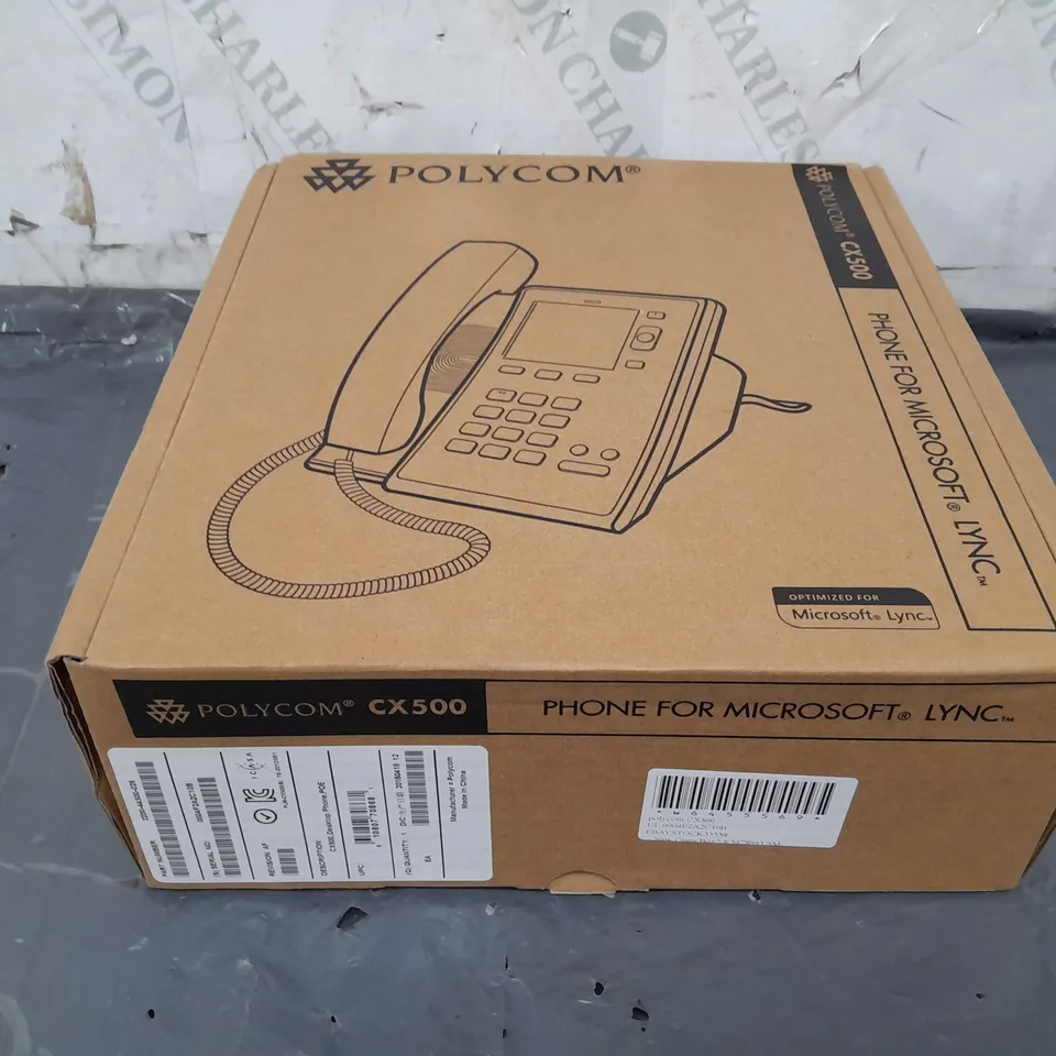 BOXED POLYCOM CX500 PHONE