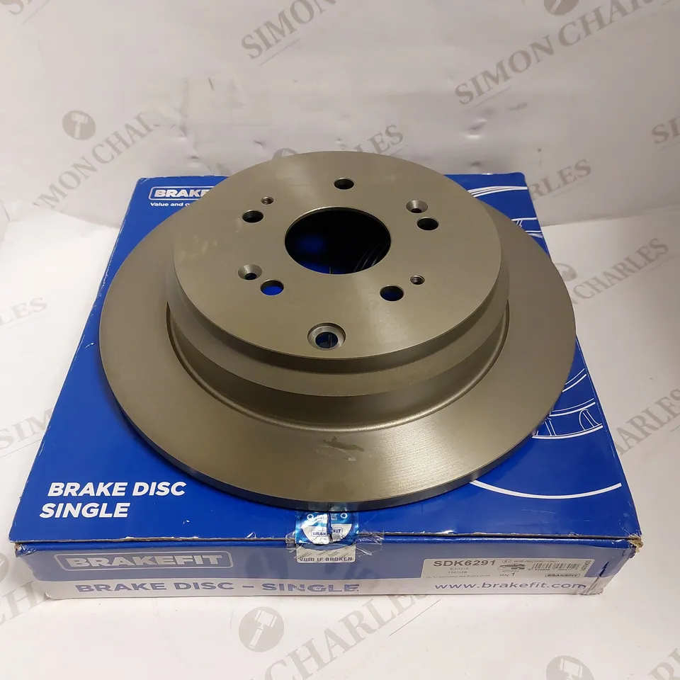BRAKEFIT SDK6291 SINGLE BRAKE DISC - HONDA S302-5