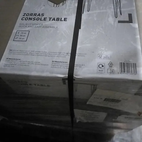 BOXED ZORRAS CONSOLE TABLE