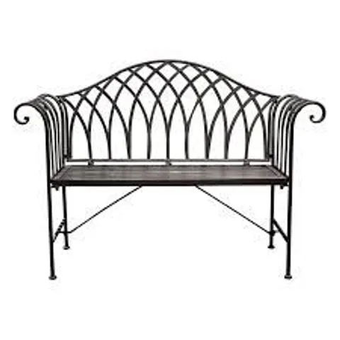 BOXED GALLERY DUCHESS OUTDOOR BENCH