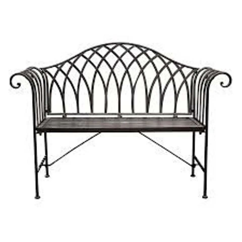 BOXED GALLERY DUCHESS OUTDOOR BENCH