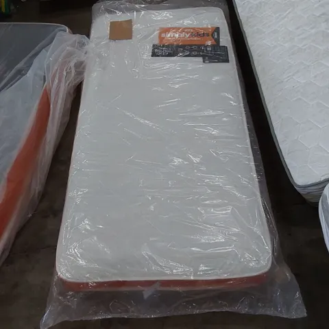 QUALITY BAGGED JAY-BE SIMPLY KIDS 3' SINGLE FOAM FREE SPRUNG MATTRESS 