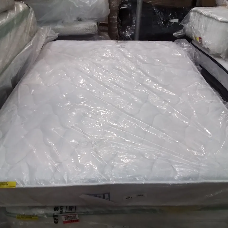 QUALITY BAGGED OPEN COIL DOUBLE MATTRESS 