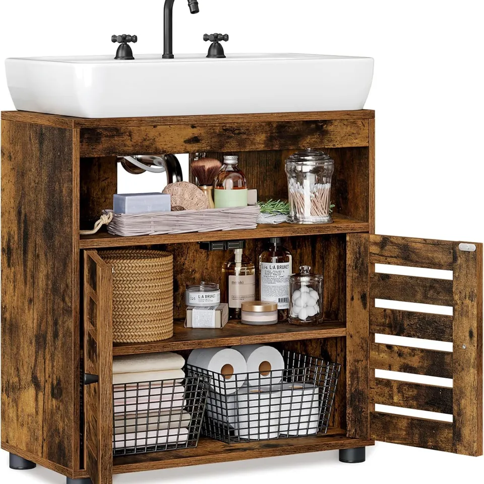 BOXED VASAGLE UNDER SINK BATHROOM CABINET