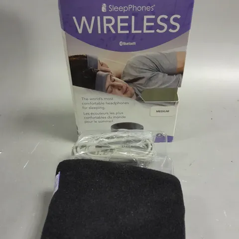 BOXED SLEEP-PHONES WIRELESS BLUETOOTH SLEEPING HEADPHONES