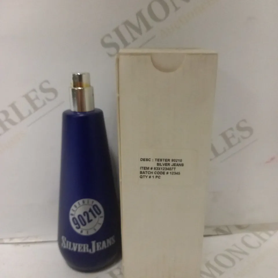 BOX OF APPROX 15 ASSORTED BEVERLY 90210 HILLS SILVER JEANS PERFUM 