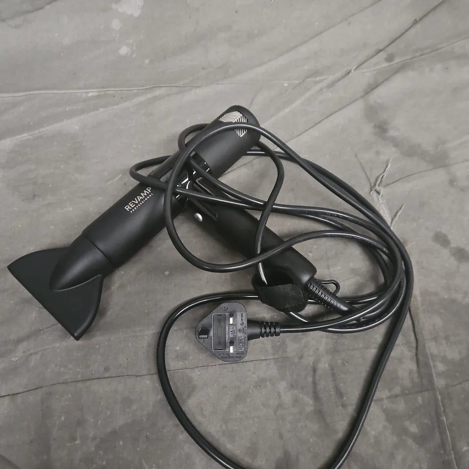 boxed REVAMP ENIGMA REVELATION HAIR DRYER DR-6500-GB