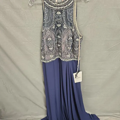 TIFFANYS VIENNA NAVY PROM DRESS - SIZE 22