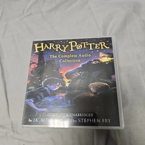 HARRY POTTER: THE COMPLETE AUDIO COLLECTION – READ BY STEPHEN FRY (CD BOX SET)