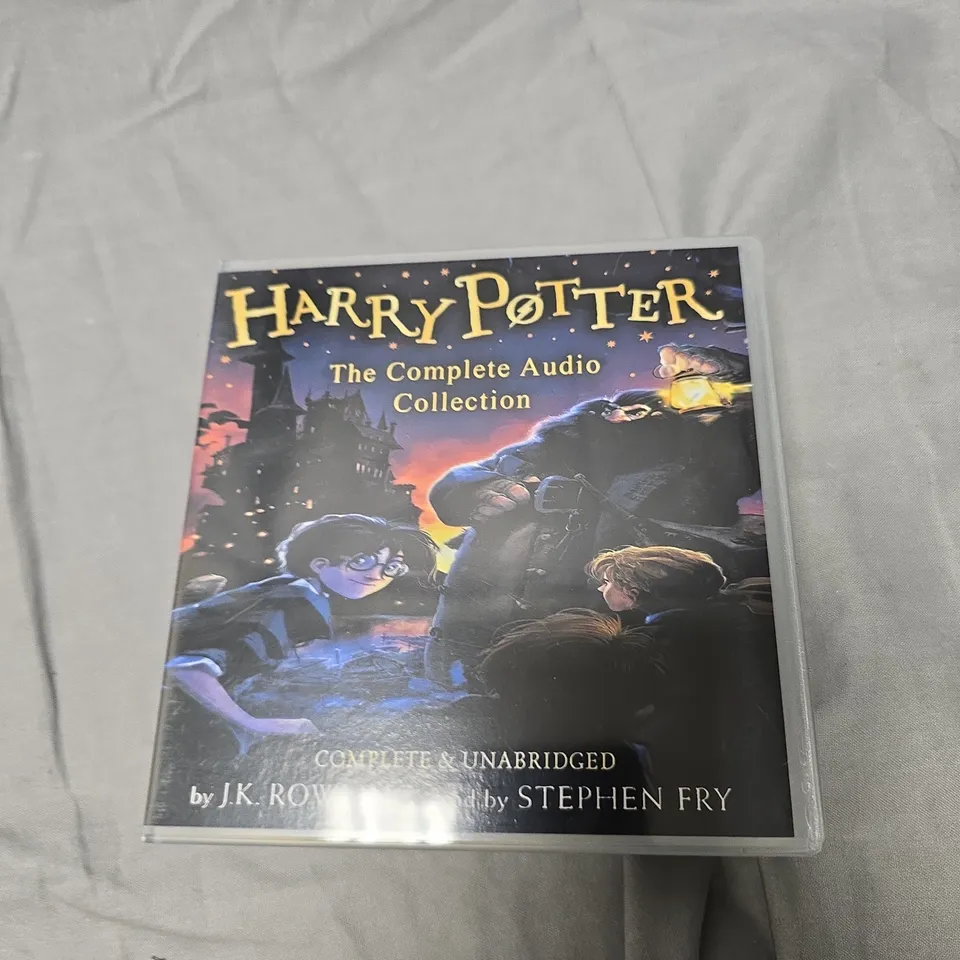 HARRY POTTER: THE COMPLETE AUDIO COLLECTION – READ BY STEPHEN FRY (CD BOX SET)