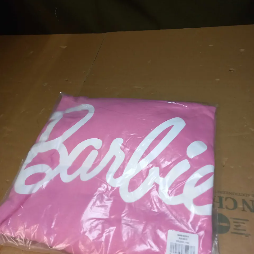 BARBIE HOODIE SIZE 20-22