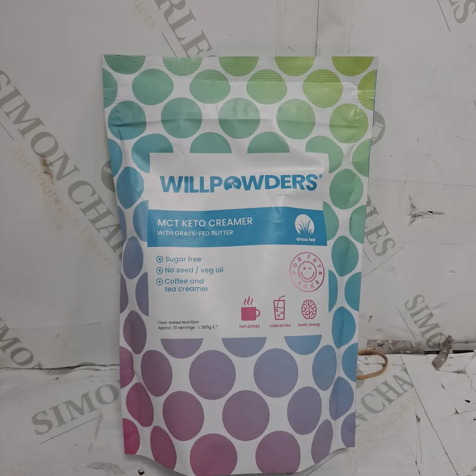 WILLPOWDERS MCT KETO CREAMER 300G 