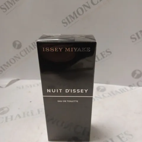 BOXED AND SEALED ISSEY MIYAKE NUIT D'ISSEY EAU DE TOILETTE 75ML