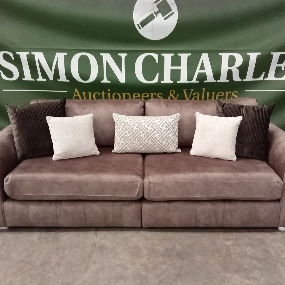 AMARA 4 SEATER SOFA - CHOCOLATE RRP £1349