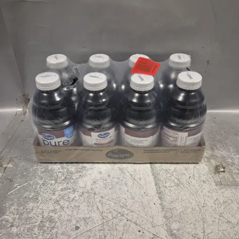 8 X OCEAN SPRAY UNSWEETENED PRUNE JUICE