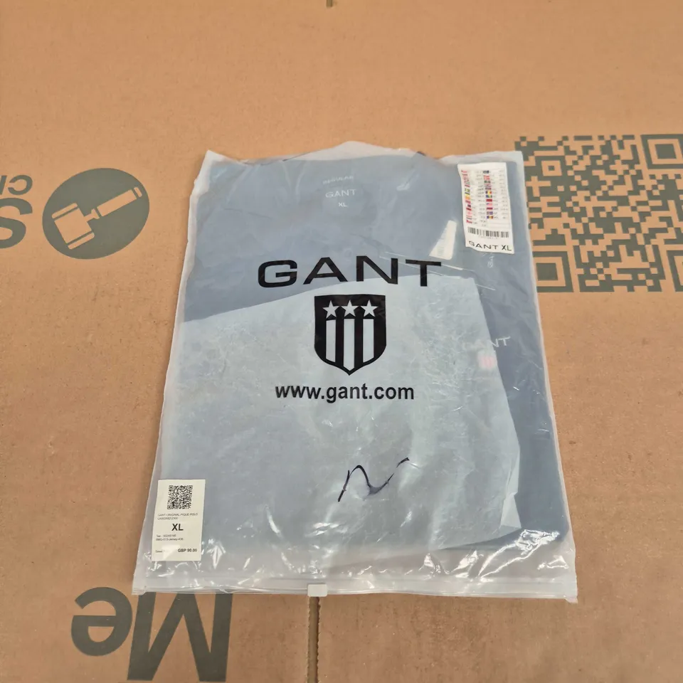 GANT REGULAR POLO SHIRT – NAVY, XL (MEN)