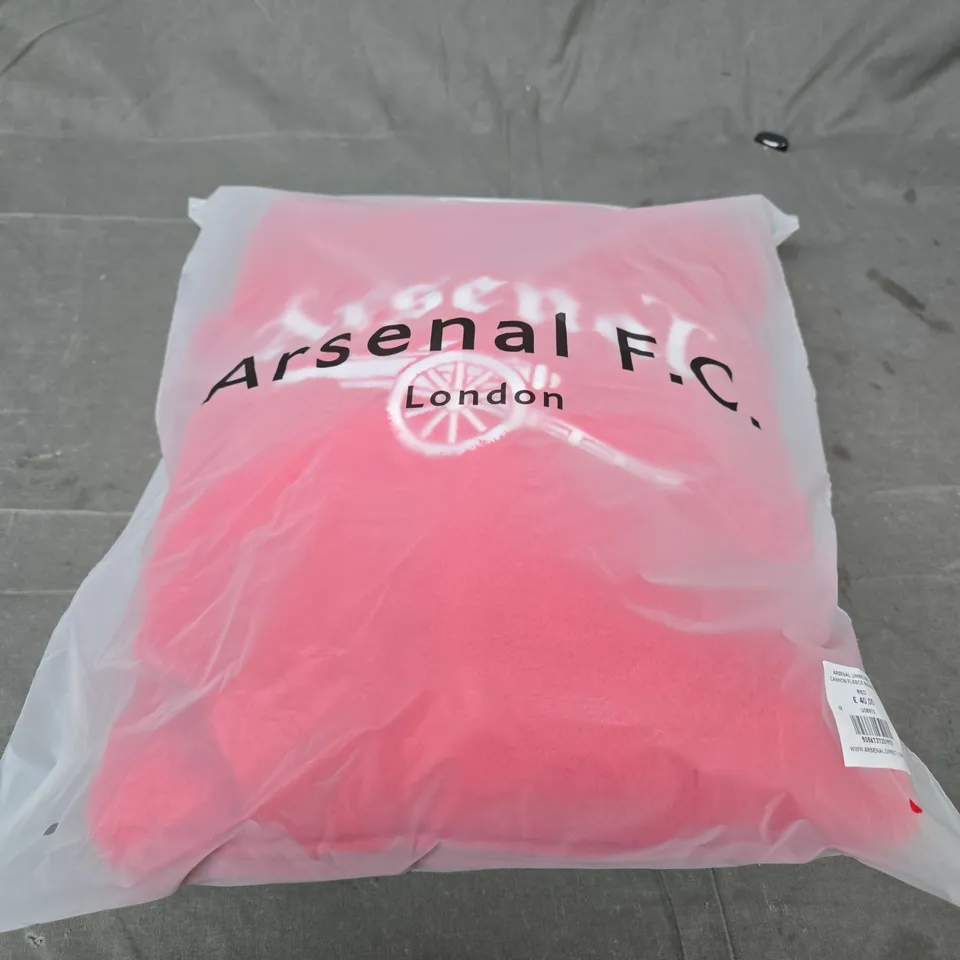 ARSENAL UNISEX RED CANNON FLEECE SNOODIE – SIZE M