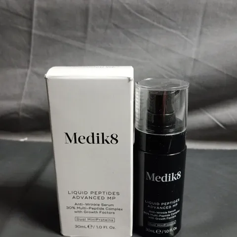 MEDIK8 LIQUID PEPTIDES ADVANCED MP ANTI-WRINKLE SERUM 30 ML – BOXED