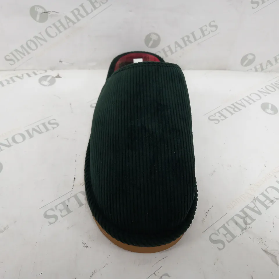 JOHN LEWIS ANYWAY SLIPPERS IN KHAKI - SIZE 9