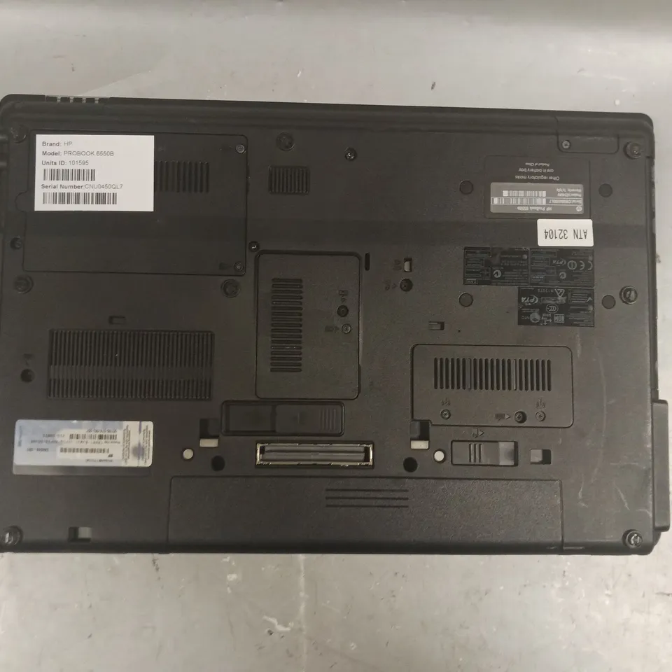 HP PROBOOK 6550B LAPTOP