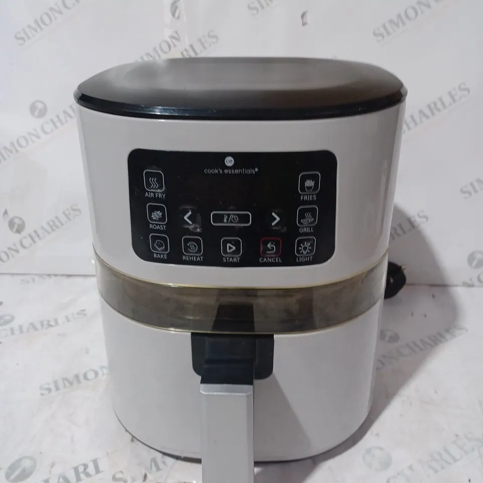 COOK'S ESSENTIALS 4.0L AIR FRYER, COOL GREY