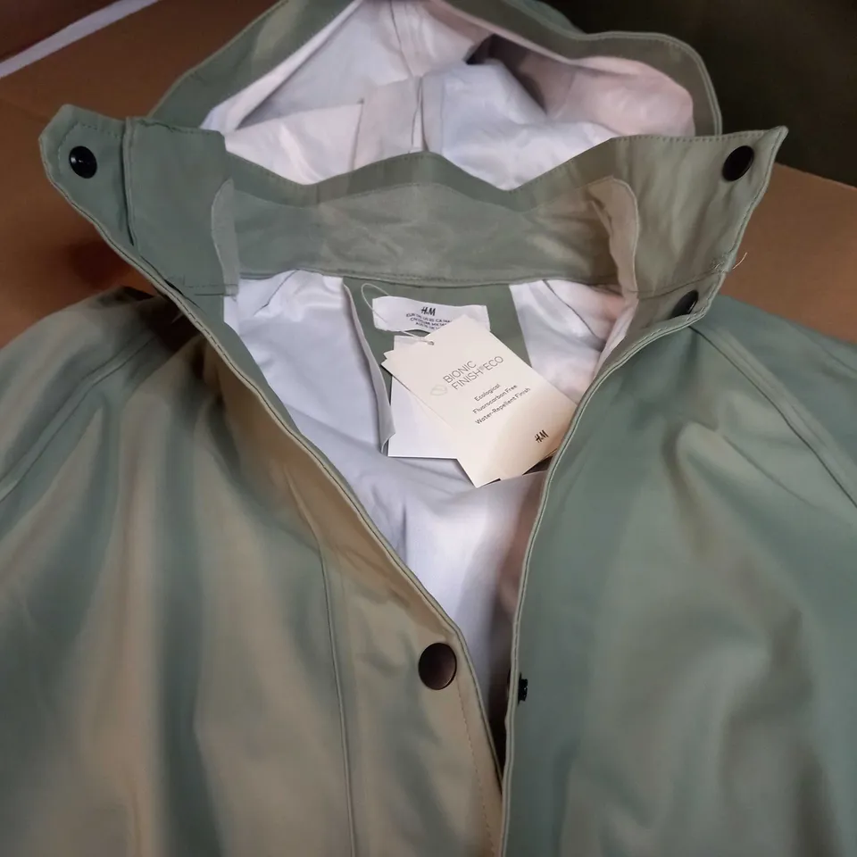 H&M SAGE JNR RAIN MAC - AGE 14+