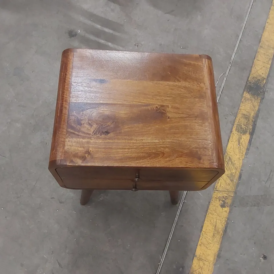 FIRGER 2 DRAWER BEDSIDE TABLE