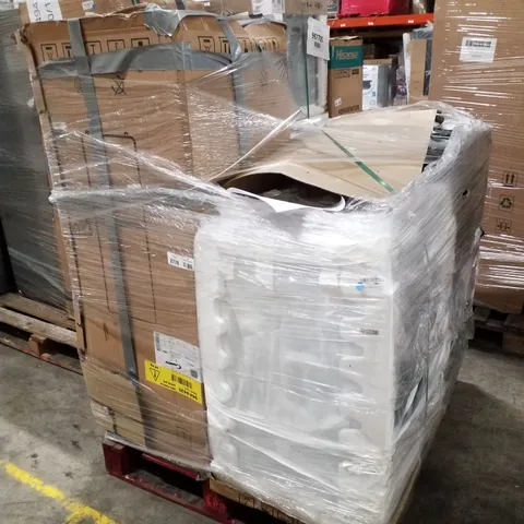 PALLET OF APPROXIMATELY 5 UNPROCESSED RAW RETURN WHITE GOODS TO INCLUDE