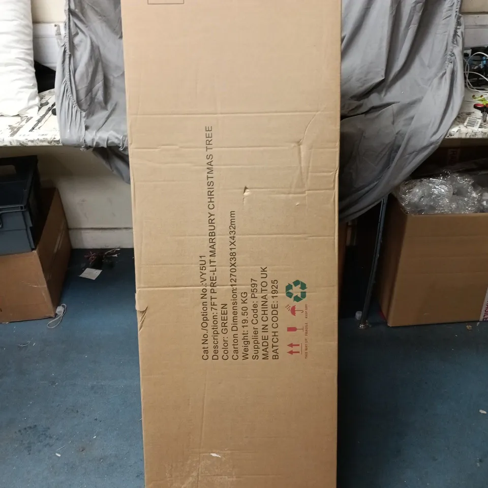 MARBURY 7FT (210 CM) PRE-LIT CHRISTMAS TREE  RRP £279.99