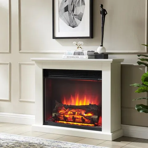 BOXED BERKELEY SUNCREST 84.2CM ELECTRIC FIREPLACE (2 BOXES)