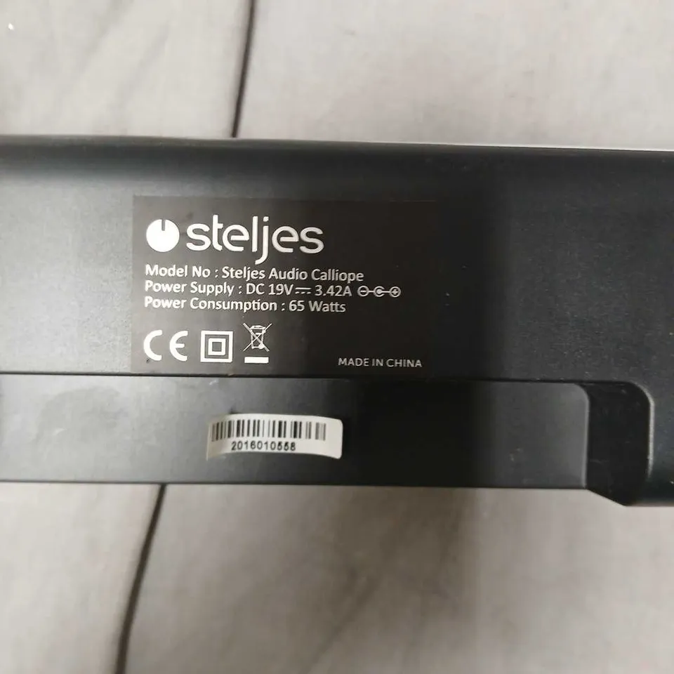 STELJES AUDIO CALLIOPE SOUNDBAR – BLACK 