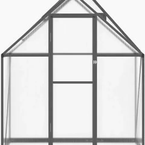 BOXED VIDAXL GREENHOUSE ANTHRACITE ALUMINIUM 1.33 M²