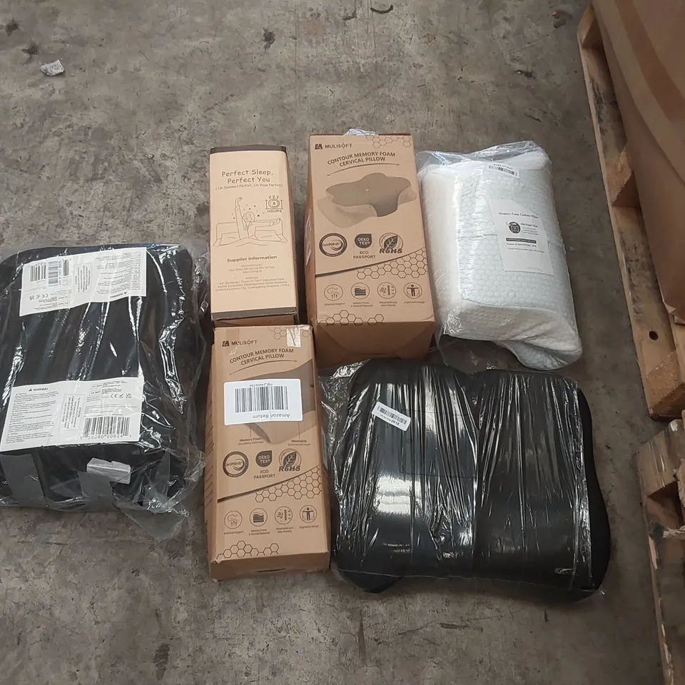PALLET CONTAINING A VERY LARGE QUANTITY OF ASSORTED PILLOWS AND RELATED BEDDING/COMFORT PRODUCTS ECT