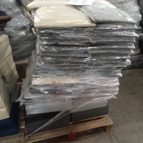 PALLET OF ASSORTED INCOMPLETE DESIGNER DINING CHAIR PARTS AND PIECES 