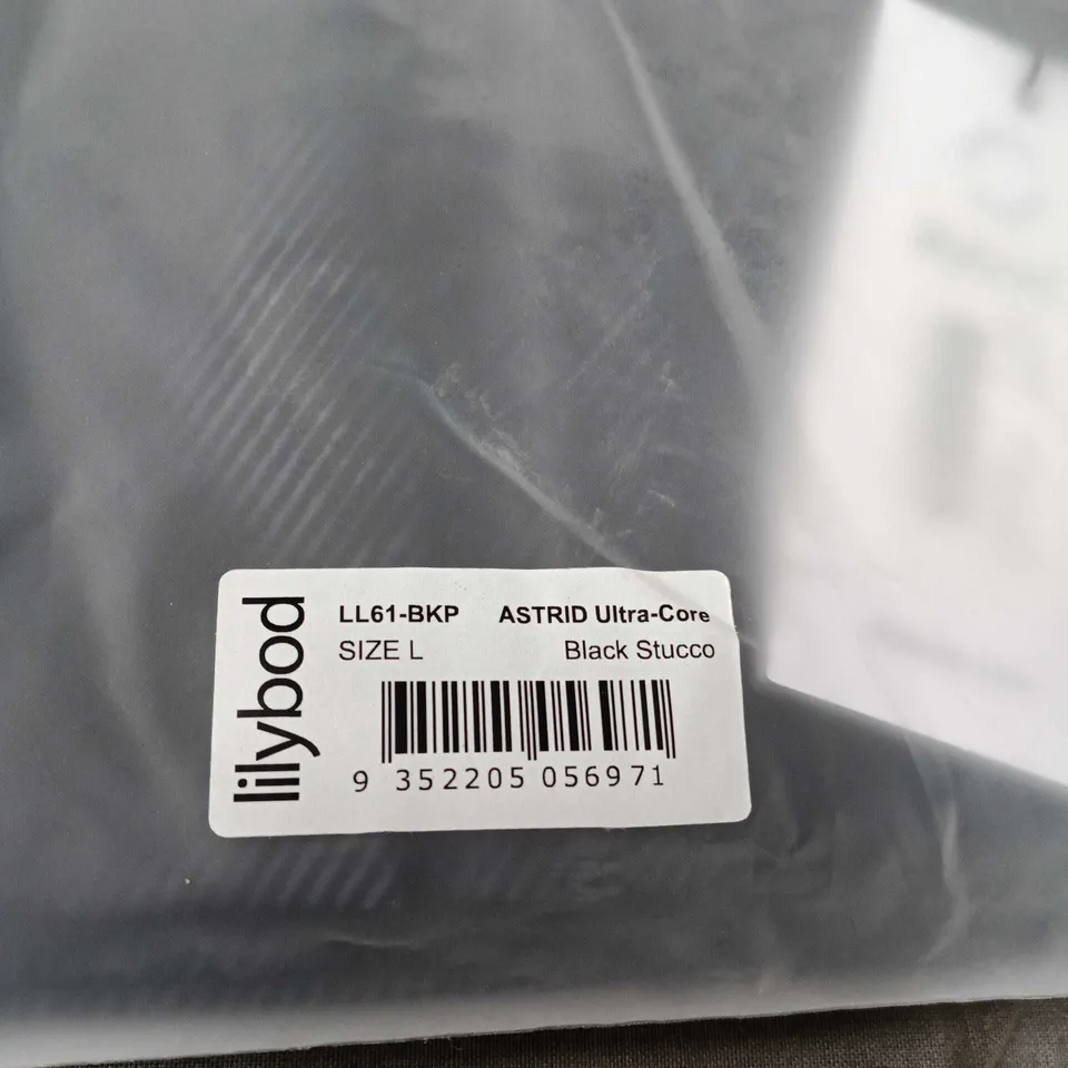 LILYBOD ASTRID ULTRA-CORE – SIZE L, BLACK STUCCO