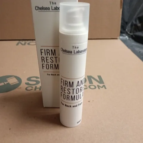 THE CHELSEA LABORATORY FIRM AND RESTORE FORMULA – NECK & FACE, 50 ML