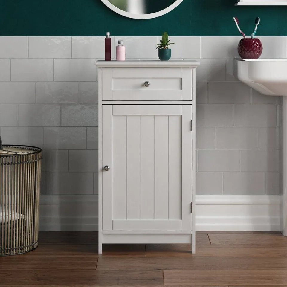 VIDA 43 X 77CM FREE STANDING CABINET FINISH WHITE