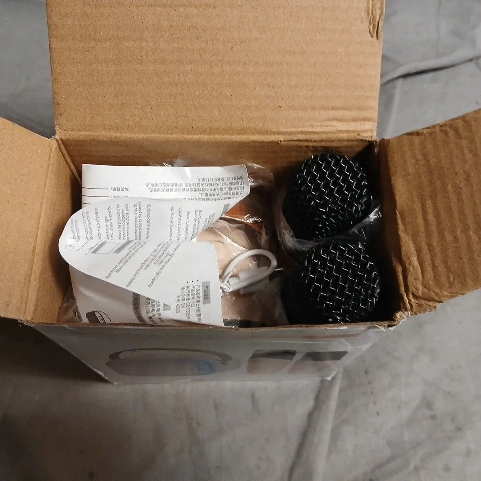 BOXED COLOURFUL KAROKE SOUND SYSTEM