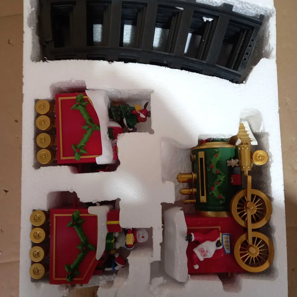 CHRISTMAS LED TRAIN WITH MOVING FUNCTION RRP £49.99