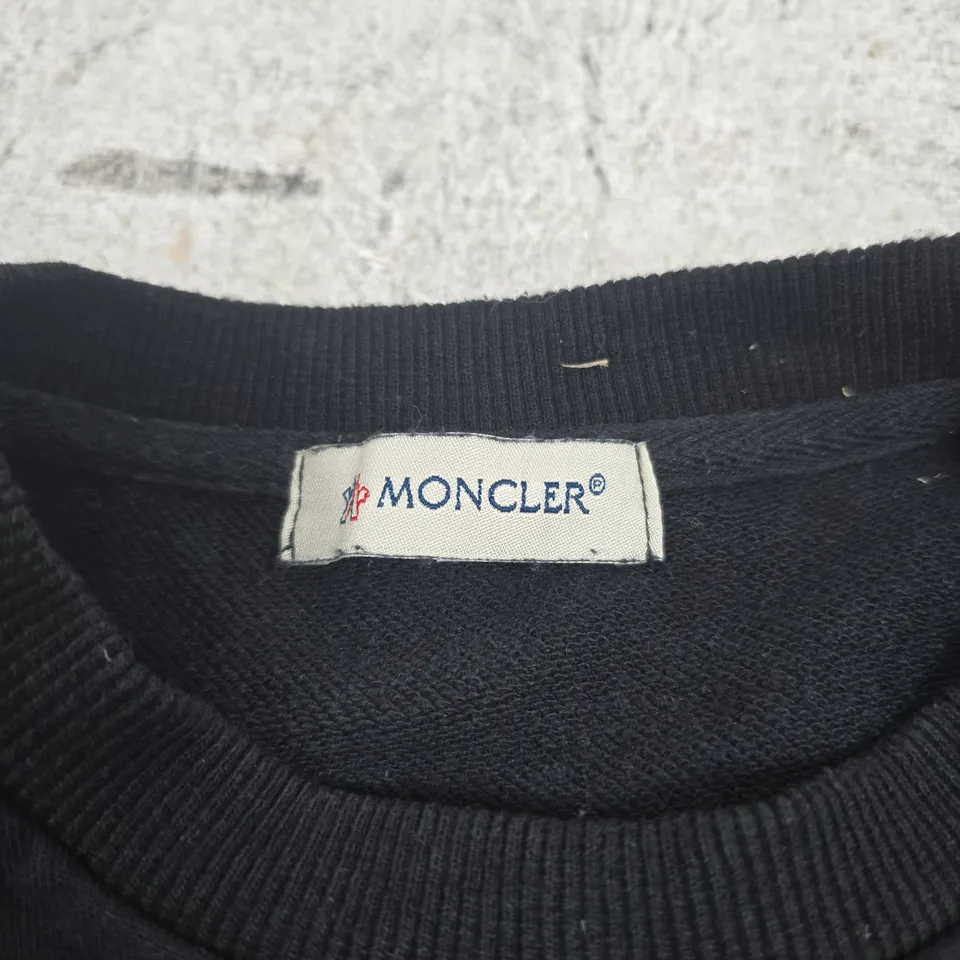 MONCLER KIDS SWEATSHIRT – BLACK, SIZE 150