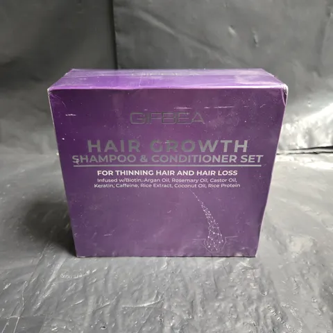SEALED GIFBEA HAIR GROWTH SHAMPOO & CONDITIONER SET