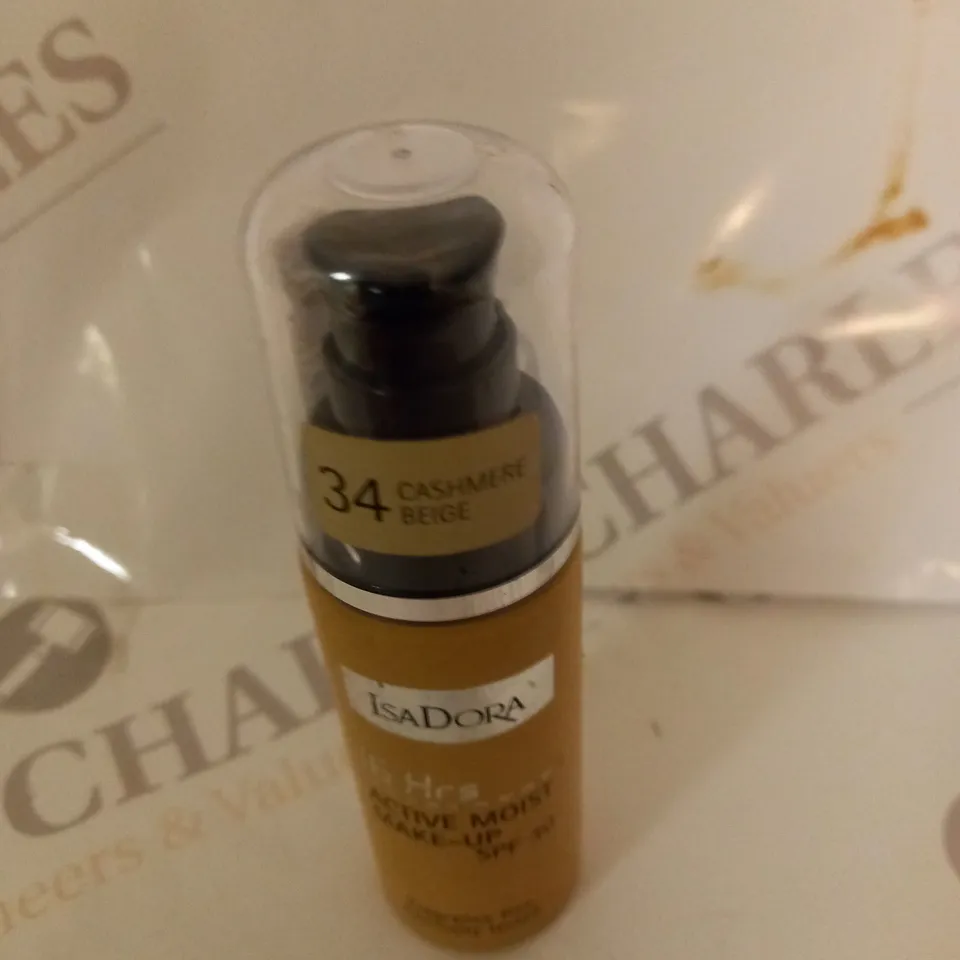 BOX OF 8 ISADORA ACTIVE MOIST MAKE-UP BOTTLES (30ML) - SPF 30 