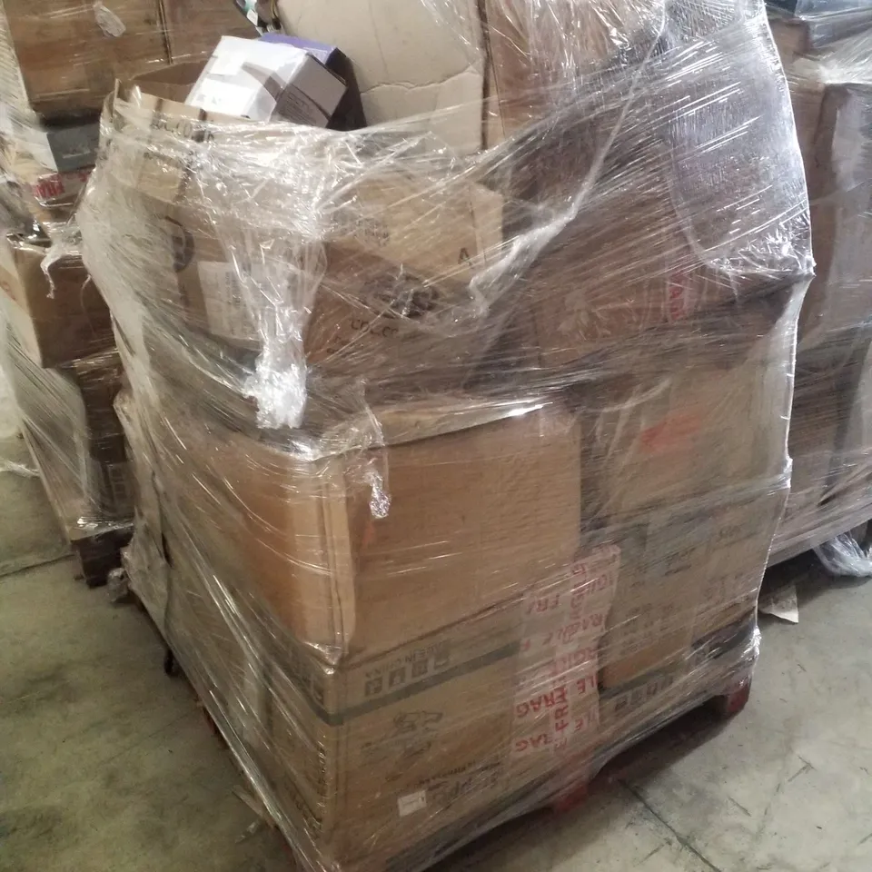 PALLET CONTAINING ASSORTED PRODUCTS INCLUDING KEYBOARD AND MOUSE SETS, EXTRACTION FAN, DVR, ASSORTED PCI CARDS & SPORTS FITNESS STEPPER