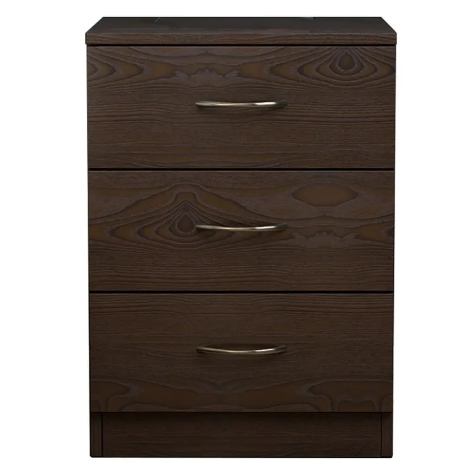 BOXED DELONI 3 DRAWER 40CM WIDE CHEST