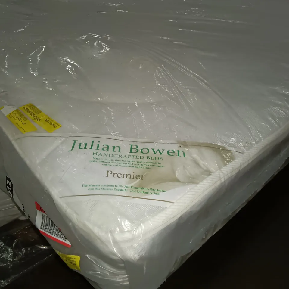 BAGGED JULIAN BOWEN PREMIER MATTRESS - APPROX 150 X 200CM