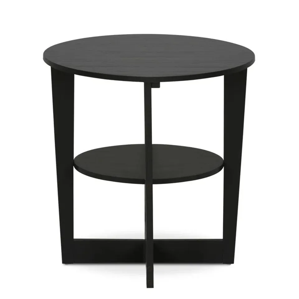 BOXED BOIN OVAL SIDE TABLE 