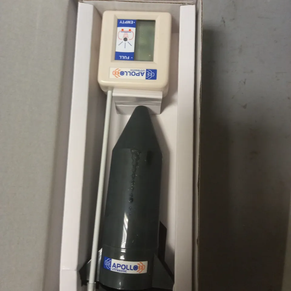 BOXED APOLOO ULTRASONIC OIL LEVEL MONITOR 