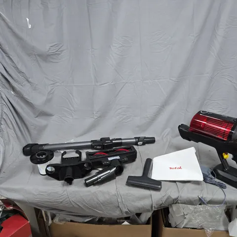 TEFAL CORDLESS HANDHELD VACUUM WITH ATTACHMENTS